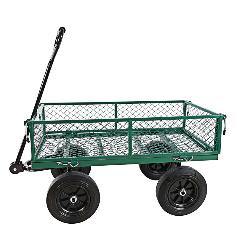 Wagon Cart Garden Cart, Green