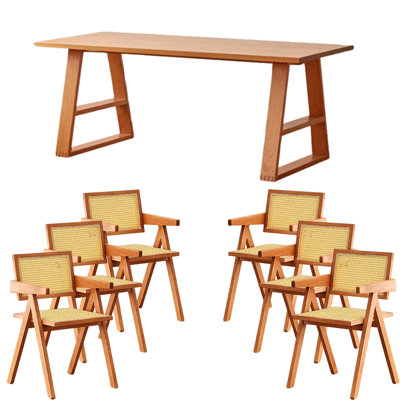 Ensemble de salle à manger rectangulaire