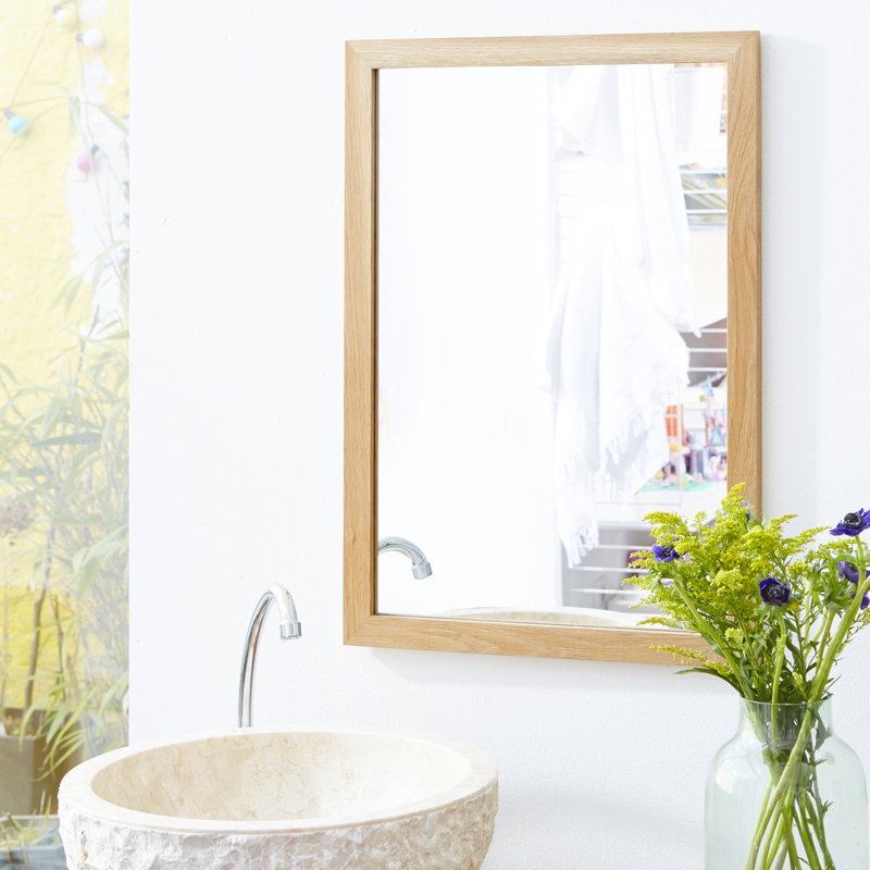 Wood Wall Mirror