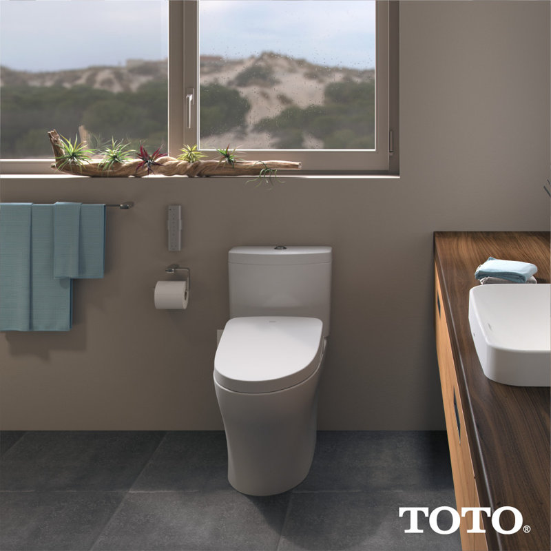 Washlet® Elongated Toilet Bidet Seat, Cotton