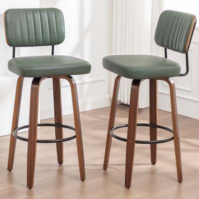 Swivel Counter & Bar Stool by Ebern Designs