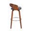 Maxime Swivel Upholstered Counter Stool with Solid Wood Frame-70698704-70698707