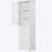 Tall Bathroom Storage Cabinet, Storage Cabinet With Different Size Drawers And Adjustable Shelf-25375112