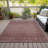 Machine Washable Indoor/Outdoor Colman ACN2150 Striped Rug-1054845346