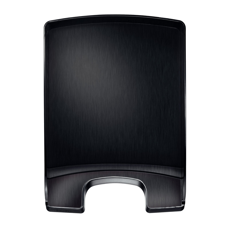 Plastic Paper Organiser, Satin Black
