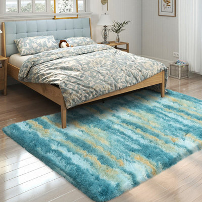 Shag Rug Soft Fluffy -Indoor Area Rug for Living Room Bedroom Nursery Kids Room
