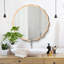 Décoration murale miroir de meuble-lavabo en bois massif pour salle de bain et chambre à coucher-741276460-741276453
