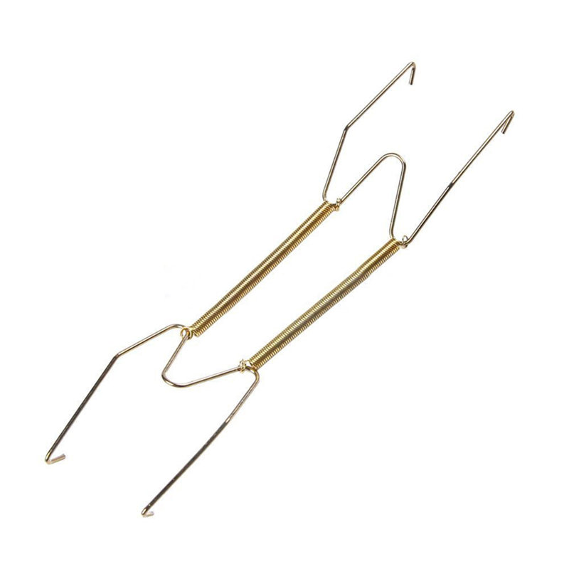 Porte-assiettes en acier inoxydable anti-rouille démontable, H 2,95 po x l 2,52 po x P 0,91 po