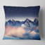 Coussin Milky Way Over Frosted Mountains-1091332241-1091332245
