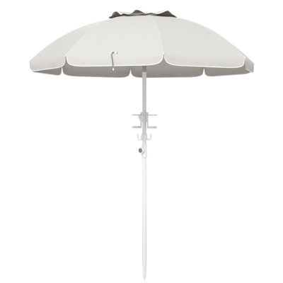 Parasol de plage portatif Outsunny