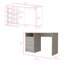 Bureau d'ordinateur Fremont, bureau, gris clair