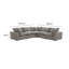 Canapé modulaire en L 5 pièces Ellaria-73164563