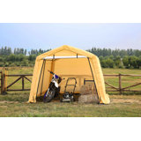 10' W x 10' D Garage & Garden Shed