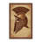 Soft Plush Dupras Spartan Helmet Classic Oriental Area Rug in Brown – Beige Binding-31988195
