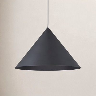 Cordie Single Light Aluminum, Steel Pendant