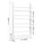 Bockiaro 43.3" H Wood Storage Bookcase Set (Set of 2)
