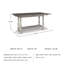 Console 60 po Darlicia