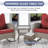 7-Pieces Outdoor Courtyard Wicker Sofa Conversation Set With Rocking Chairs-621041610-621041609