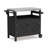 HDPE Bar Cart Portable Outdoor Table Made of Durable Wood-look Resin And Stainless-1718254372