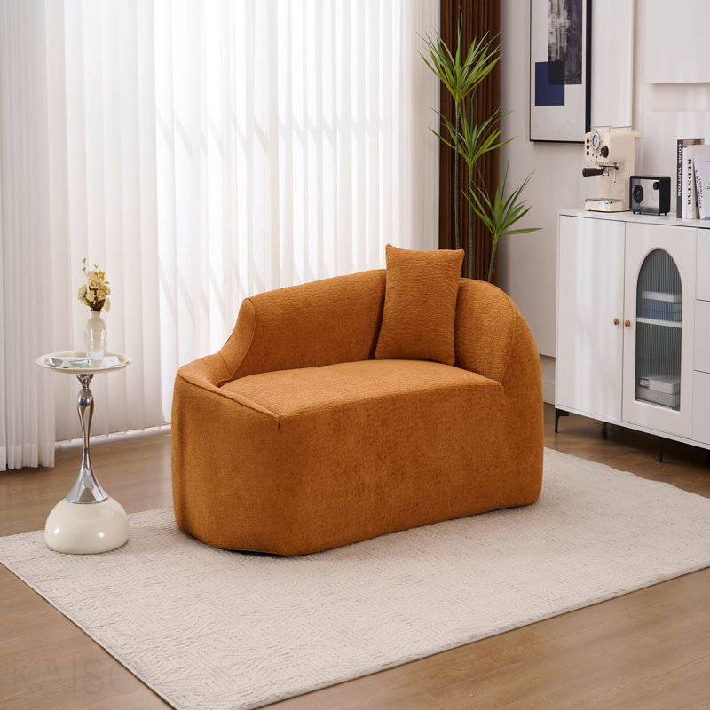 Chaise longue longue à compression Compression, Orange