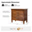 Launcelot Eliseo 28.5"W Transitional 3 Drawers End Table with Built-In Outlets USB Type C-115699395