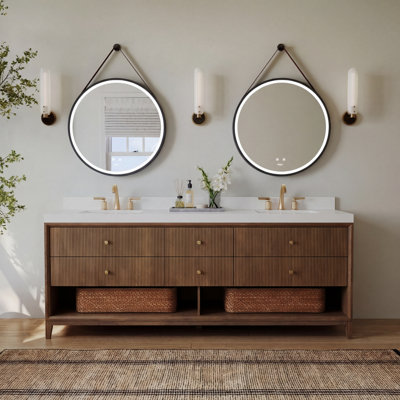 Momo Oak Single Bathroom Vanity