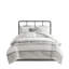 Ensemble d'édredon 6 pièces surdimensionné en jacquard de coton-126520900