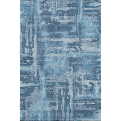 Premium Machine Washable Mayfield Abstract Rug