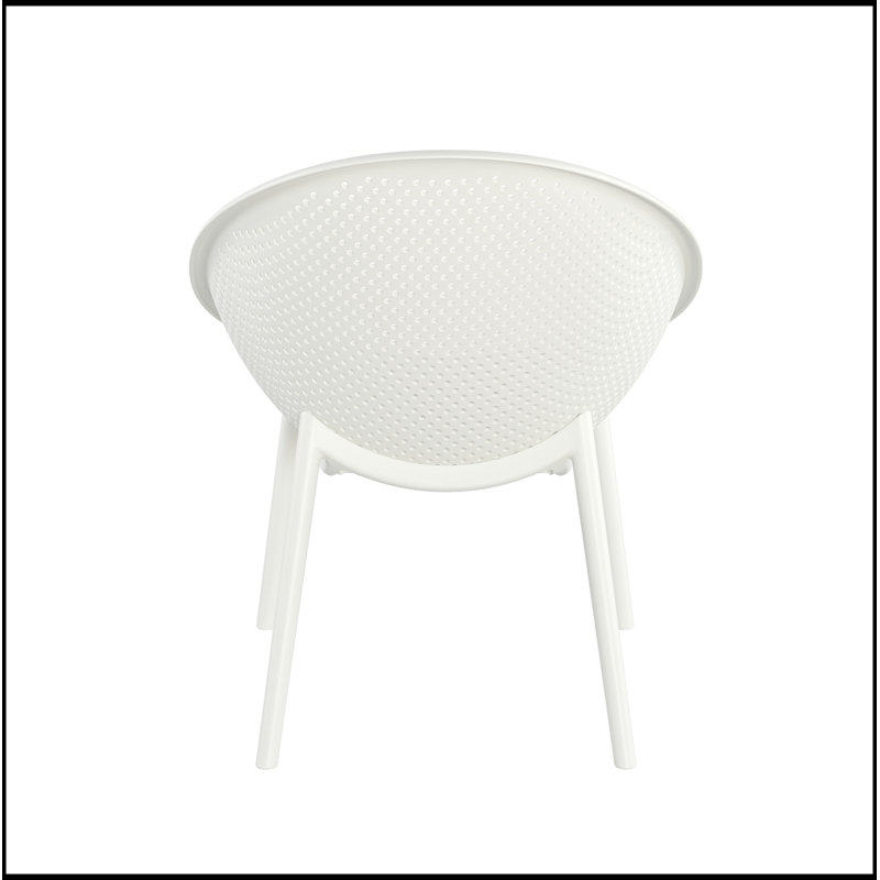 Chaise d'appoint Gable (ensemble de 2), Noir