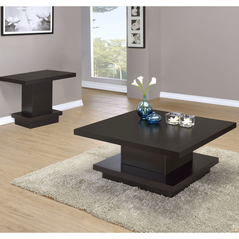 Ensemble de tables basses 2 pièces Cappuccino