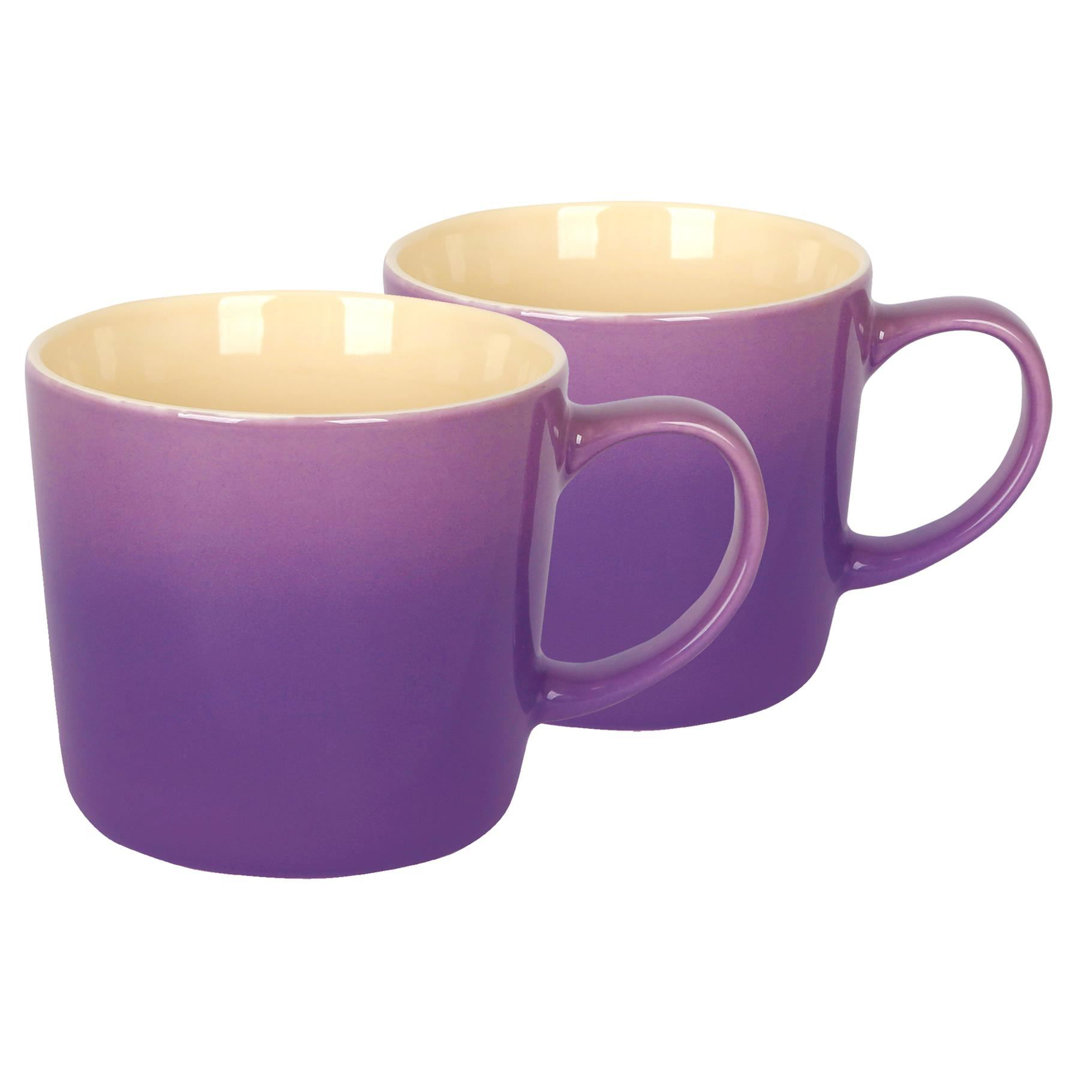 Argon Tableware - Ombre Coffee Mug - Glazed New Bone China Drinking Cup