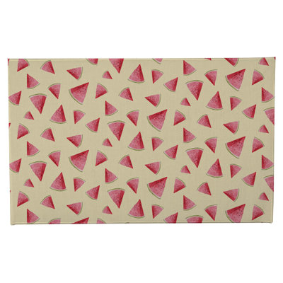 Summer Melon Non-Skid Bath Mat