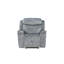 Fauteuil inclinable rembourré en tissu