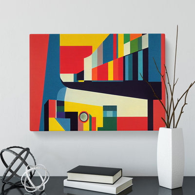 Sublime Modern Abstract Art - Wrapped Canvas