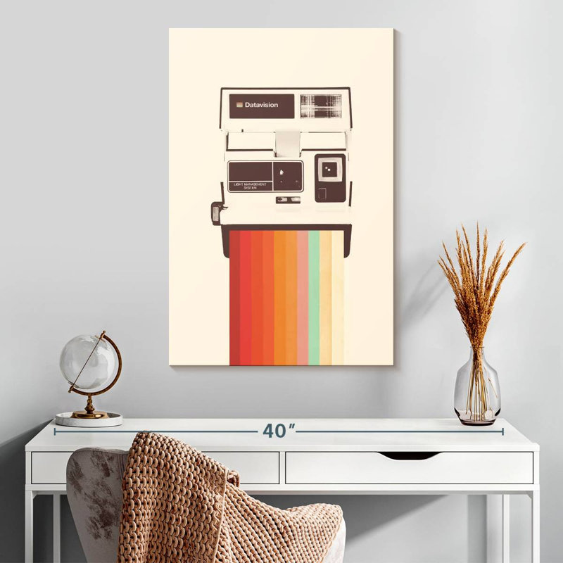 Senne Instant Camera Rainbow, 30" H x 20" W
