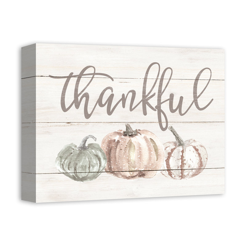 " Thankful White Pumpkins "