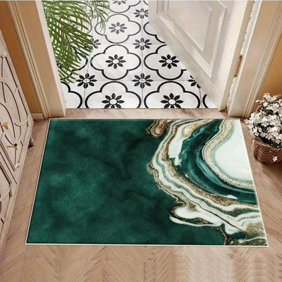 Marbled Pattern Area Rug, Soft And Lightweight, Suitable For All Seasons, Easy To Maintain And Easy To Clean, Machine Washable Carpet Floor Mat, Suitable For Living Room, Bedroom, Hallway, Balcony, Office, Room Decor, Home Decor, Outdoor Decor