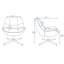 Silverdale Upholstered Swivel Armchair