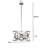 Geraldo 5 - Light Dimmable Drum Chandelier-1571341415-1571341414