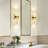 Nazreen Crystal Dimmable Integrated LED Wallchiere-452089400