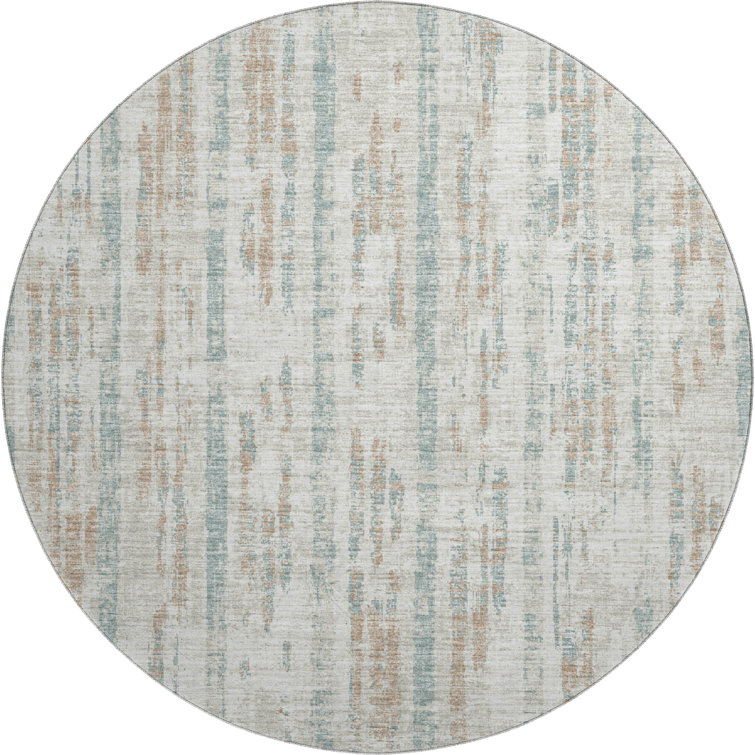 Premium Machine Washable Tiream Ivory Rug