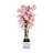 4.5' Faux Cherry Blossom Tree in Fiberstone Pot