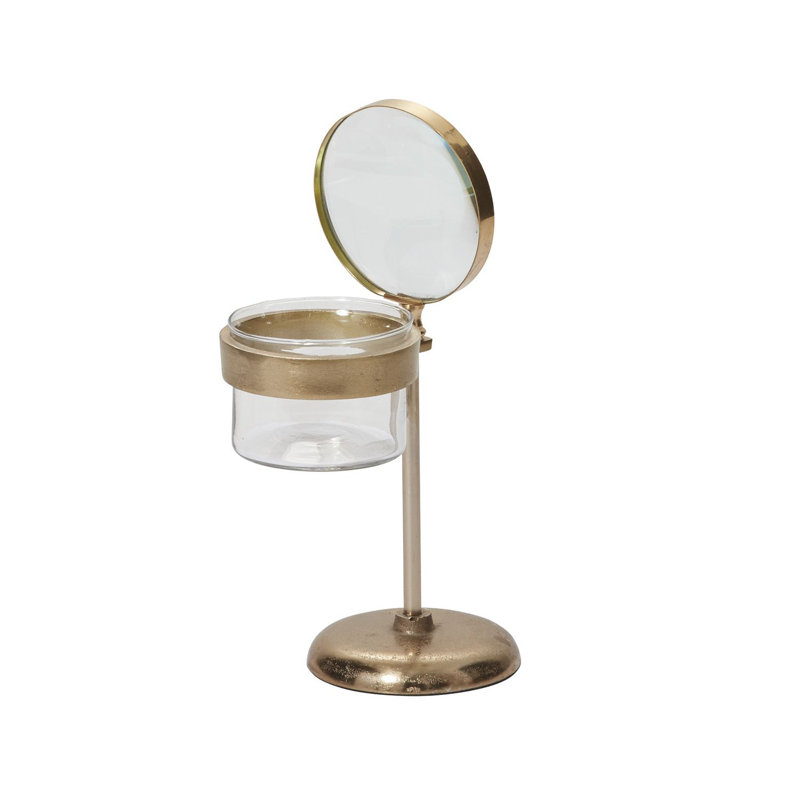 Verre espion, H 11,5 po x l 6,5 po x P 4,25 po
