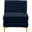 Fauteuil en velours Enson-1890357908