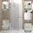 31-30-inch Chrome Aluminum Bifold Shower Door-124032278