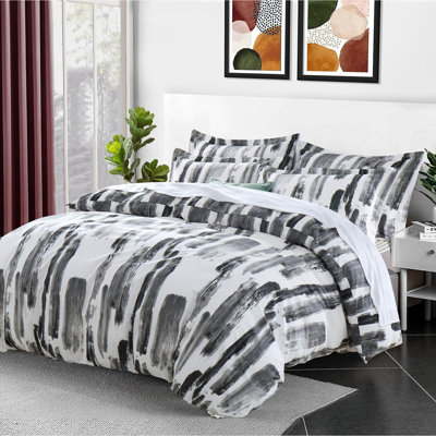 Microfiber Duvet Cover Set with Pillowcases