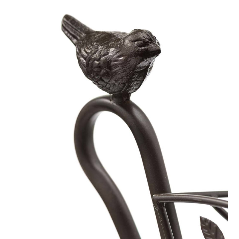 Birds Cast Iron Indoor/Outdoor Elevated Planter
