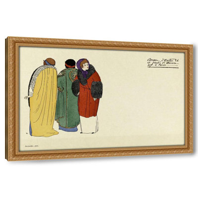 Carte publicitaire illustrÃ©e de la maison Poiret (1908)