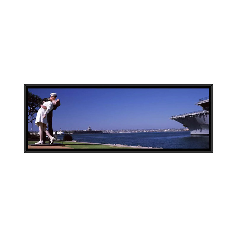 «Embrachage de la paix», parc thonier, San Diego, Californie, États-Unis par Panoramic Images - Reproduction giclée sur toile panoramique