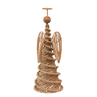 Hand-Woven Bankuan Spiral Cone Angel